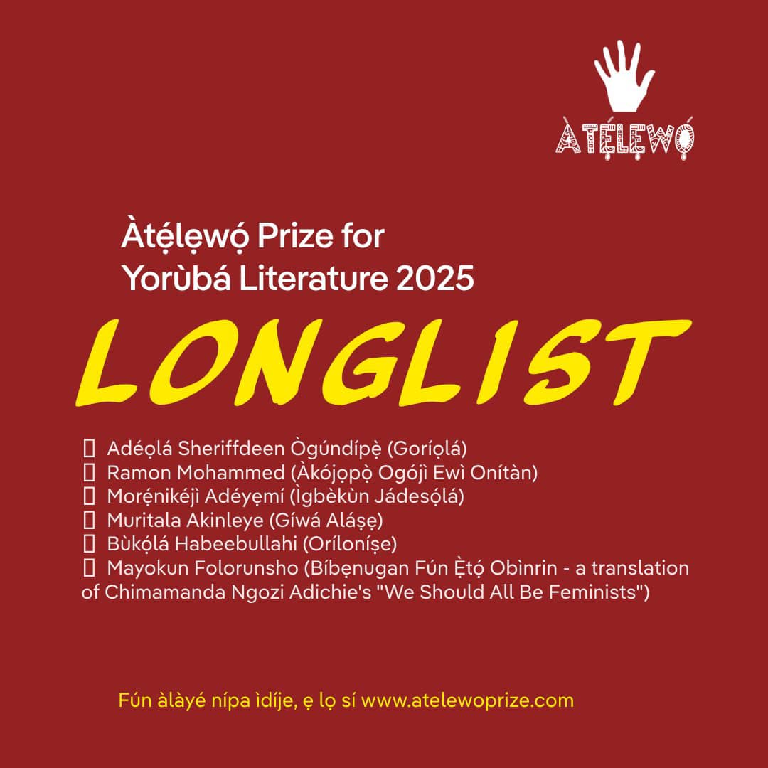 Àtẹ́lẹwọ́ Prize 2025